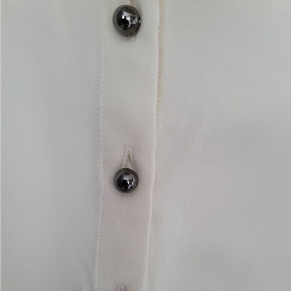Salvatore Ferragamo button-down blouse size 44/Medium - Picture 4 of 16